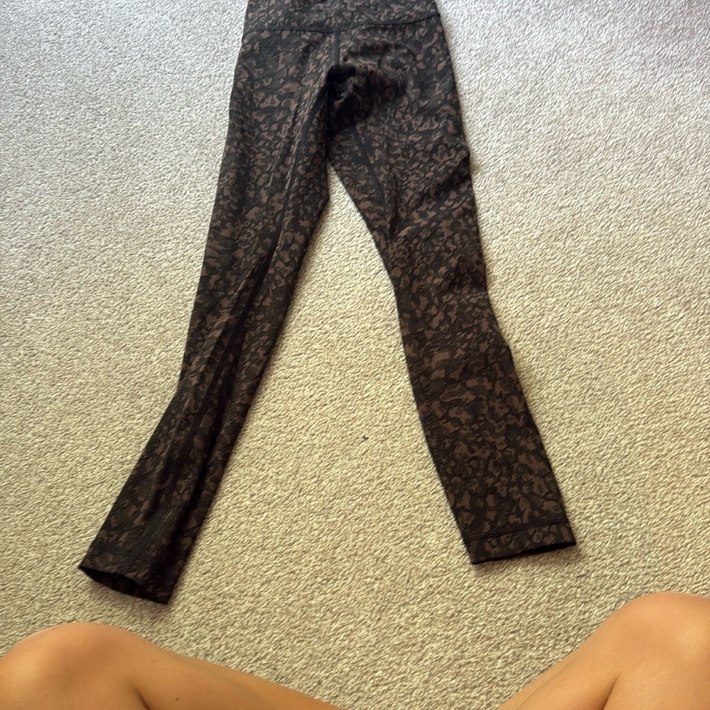 Lululemon Leopard Print Leggings